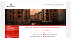 Desktop Screenshot of moritz-von-drebber-hausmakler.de