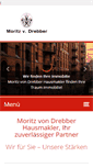 Mobile Screenshot of moritz-von-drebber-hausmakler.de
